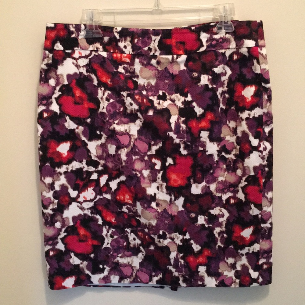Multi-colored Ann Taylor skirt.